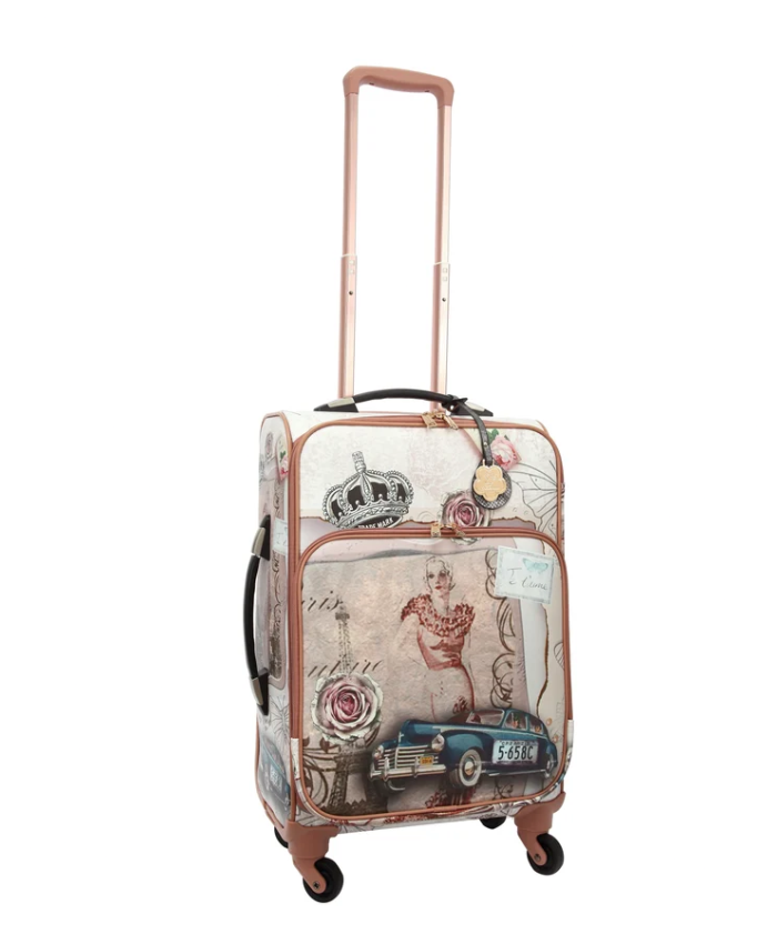 Arosa Vintage Parisian Spinner Wheeled Luggage 