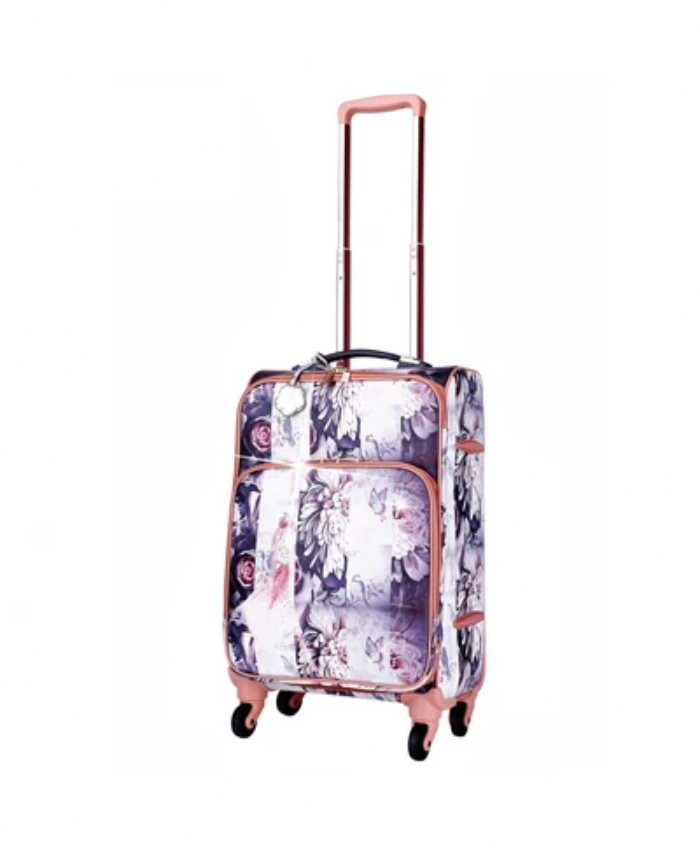 Arosa Glamorous Rose Blossom Spinner Wheeled Luggage