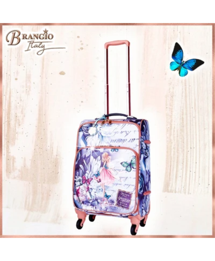 Arosa Dreamer Floral & Butterfly Spinner Carry-on Luggage