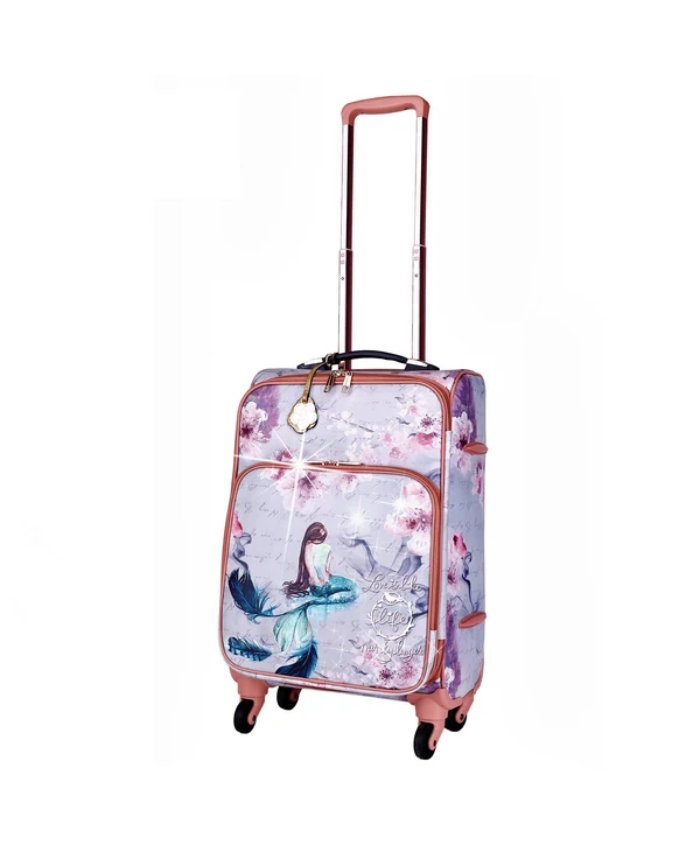 Arosa Mermaid Dreams Spinner Wheeled Carry-On Luggage