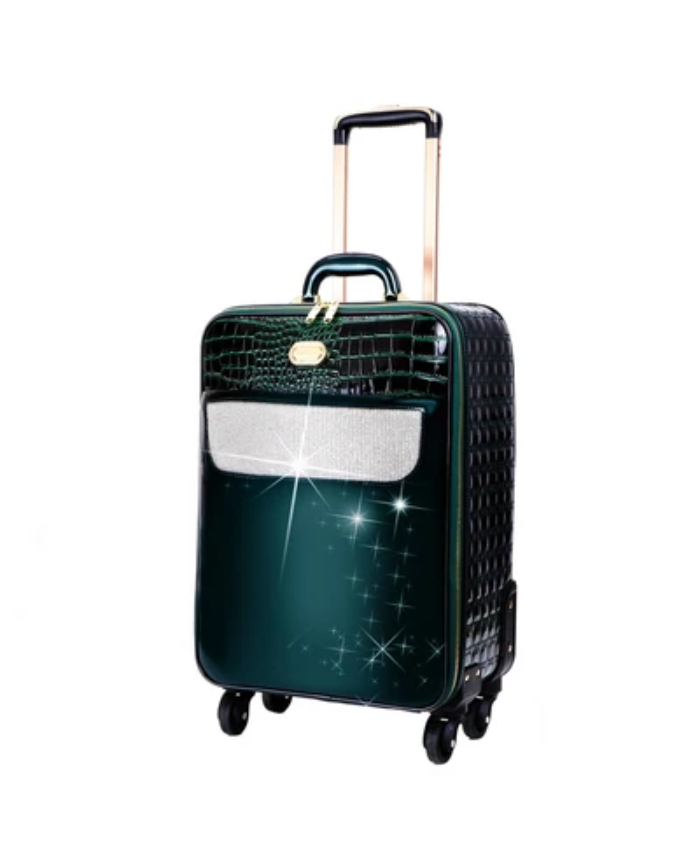 Brangio Italy Dazzle Shine Spinner Wheeled Carry-On Luggage
