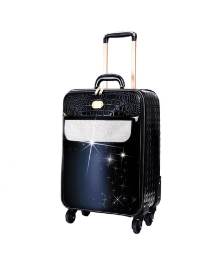 Brangio Italy Dazzle Shine Spinner Wheeled Carry-On Luggage