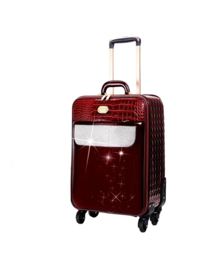 Brangio Italy Dazzle Shine Spinner Wheeled Carry-On Luggage