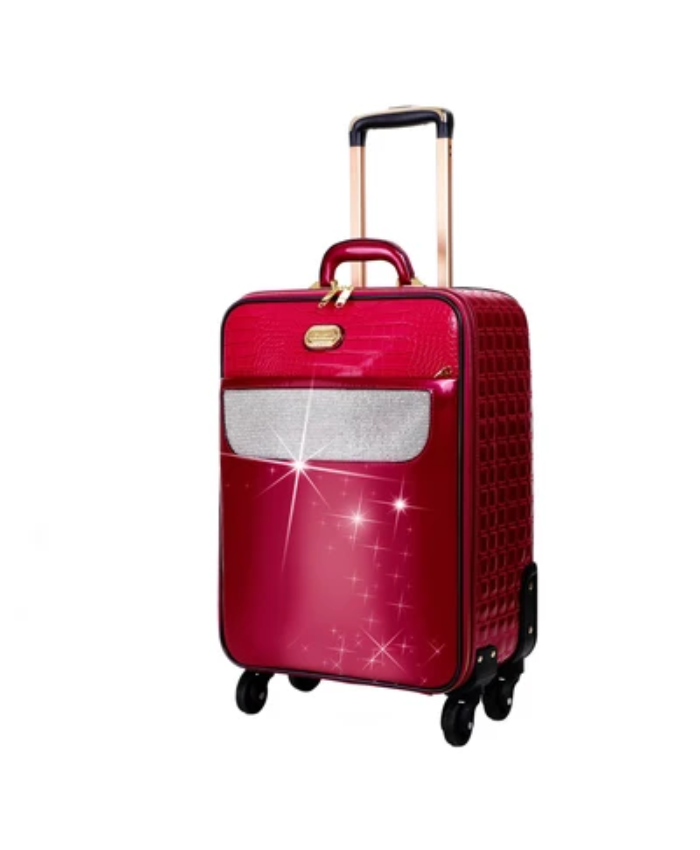 Brangio Italy Dazzle Shine Spinner Wheeled Carry-On Luggage